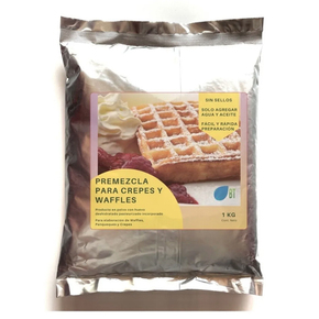 PREMEZCLA WAFFLE BT 1 KILO (SOLO AGUA)