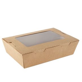 CAJA KRAFT 1200 ML C/VENTANA PACK 10 UNIDADES (Cjx20)