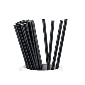 BOMBILLA PAPEL NEGRA PACK 200 UNIDADES (Cjx25)