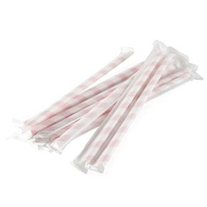 BOMBILLA PAPEL FORRADA BICOLOR PACK 200 UNIDADES (Cjx20)